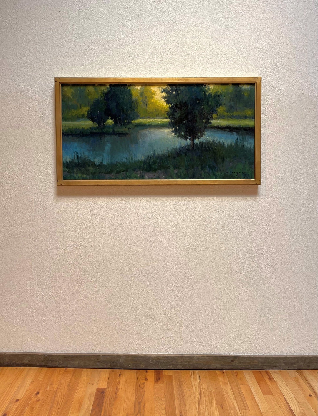 Green and Gold by Seth Winegar - Abend Gallery - Seth Winegar