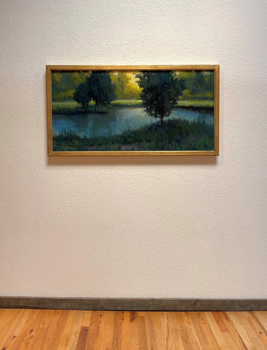 Green and Gold by Seth Winegar - Abend Gallery - Seth Winegar