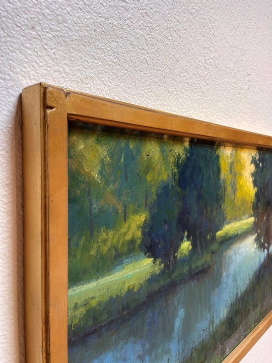 Green and Gold by Seth Winegar - Abend Gallery - Seth Winegar