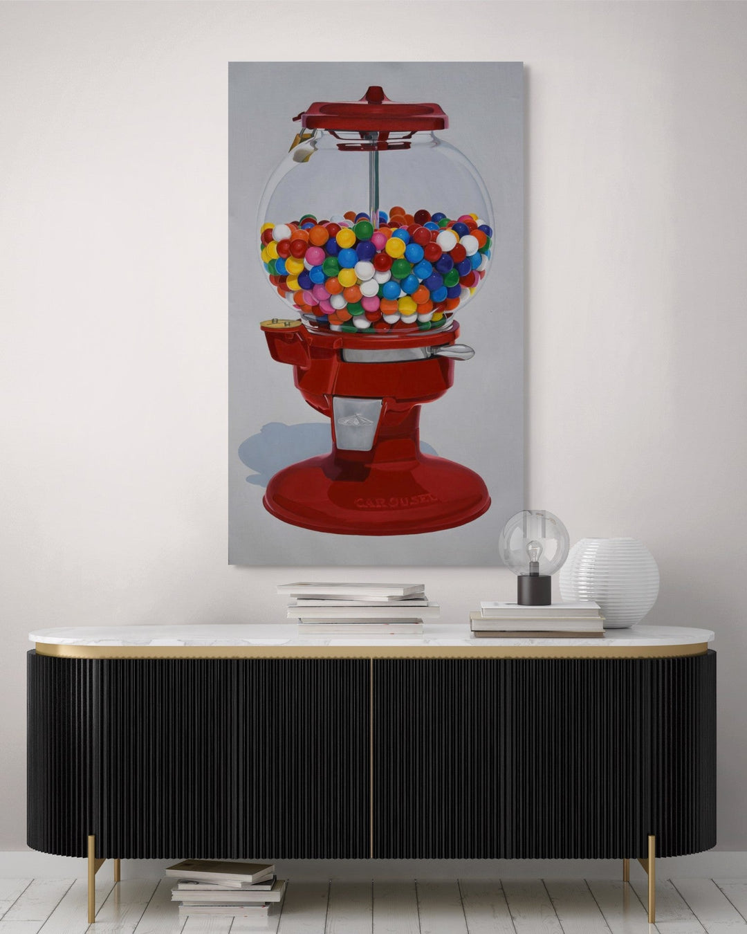 Gumball Machine by Suzy Smith - Abend Gallery - Suzy Smith