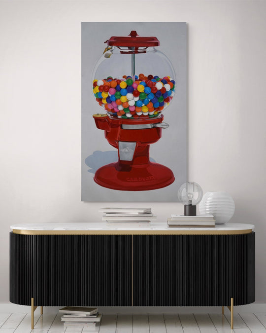 Gumball Machine by Suzy Smith - Abend Gallery - Suzy Smith