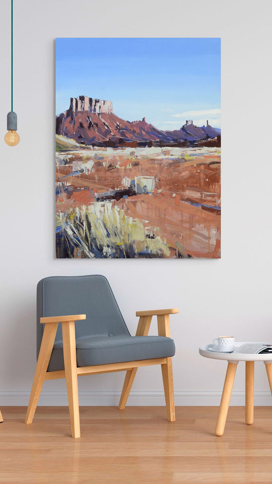 Moab Plateaus by David Shingler, alternate view