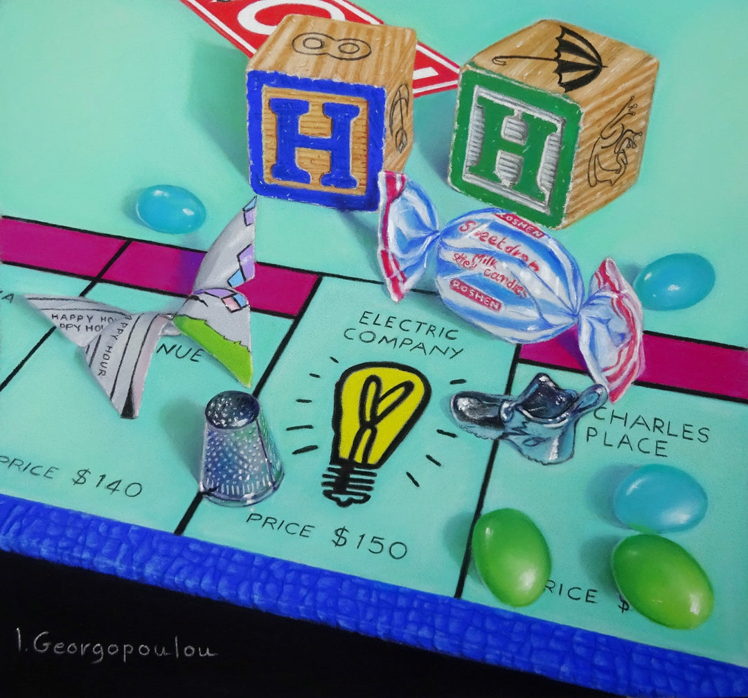 Happy Hour by Irene Georgopoulou - Abend Gallery - Irene Georgopoulou