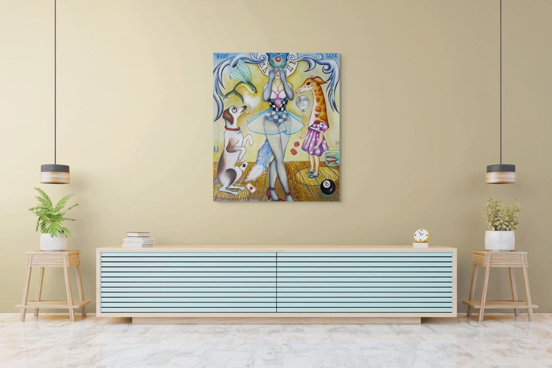 Hide and Seek by Zoa Ace - Abend Gallery - Zoa Ace