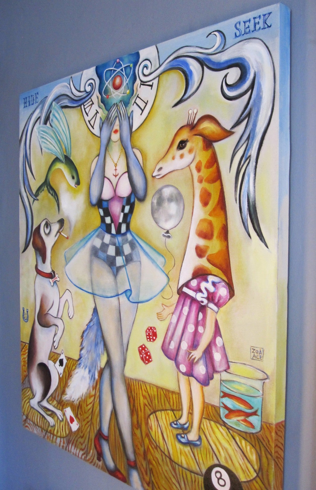 Hide and Seek by Zoa Ace - Abend Gallery - Zoa Ace