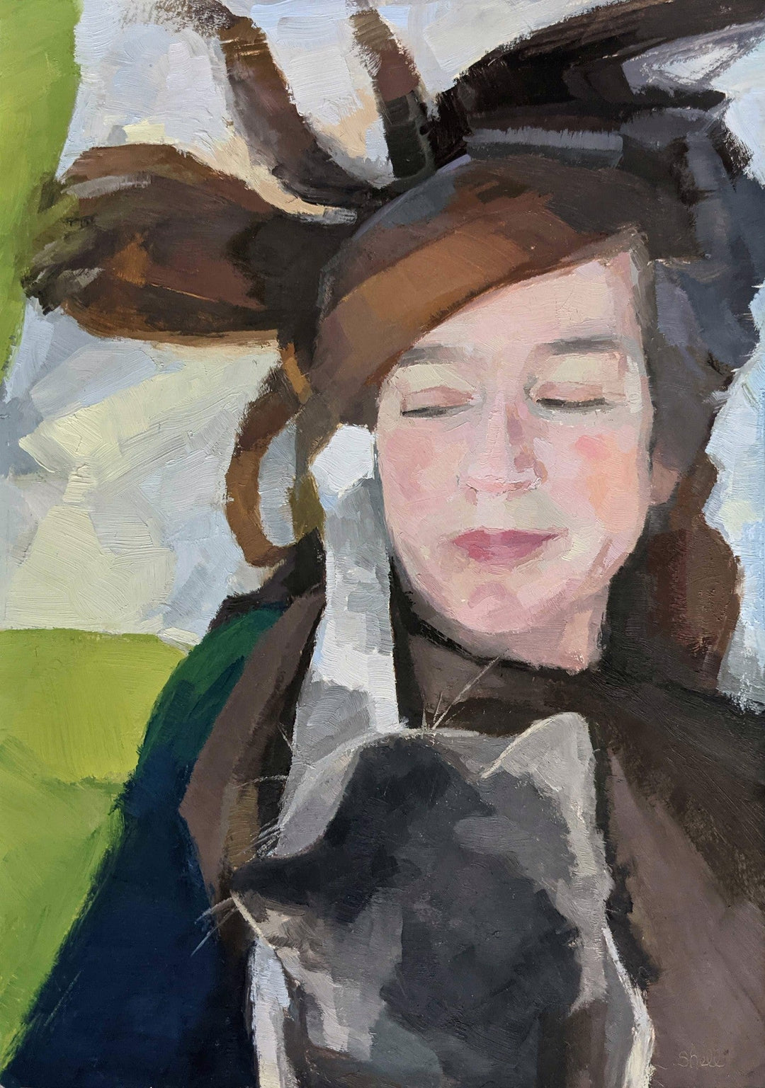 In My Ear by Shelli Langdale - Abend Gallery - Shelli Langdale