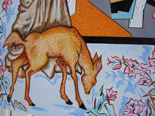 Interior with Picasso by Louis Recchia - Abend Gallery - Louis Recchia
