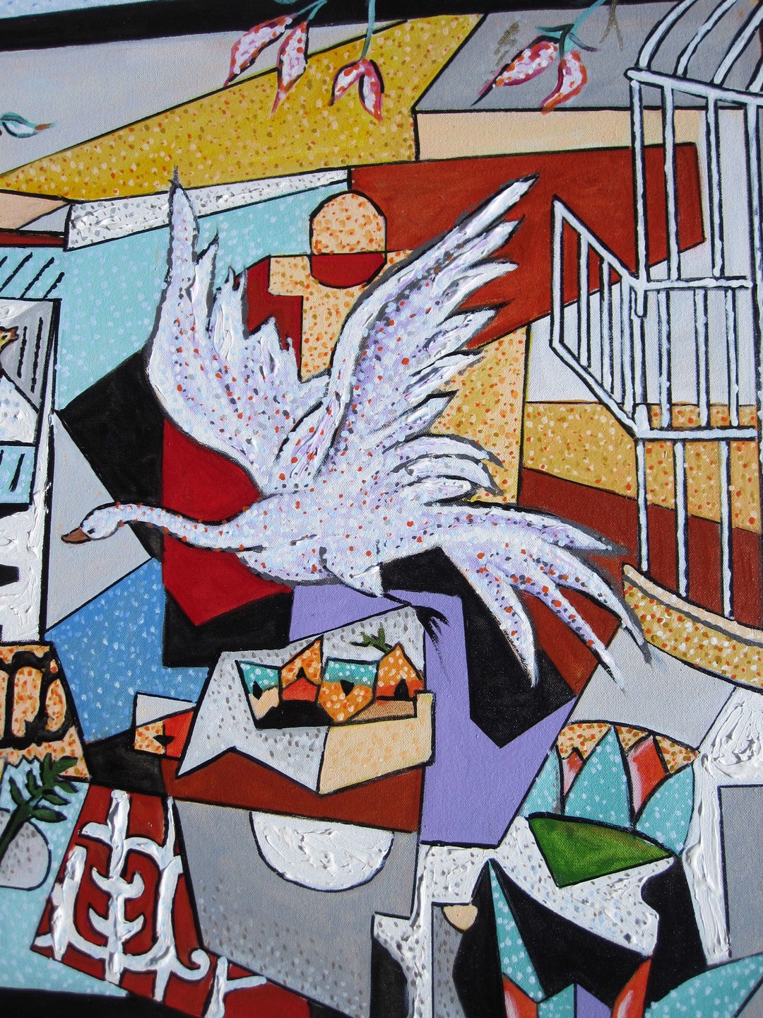 Interior with Picasso by Louis Recchia - Abend Gallery - Louis Recchia