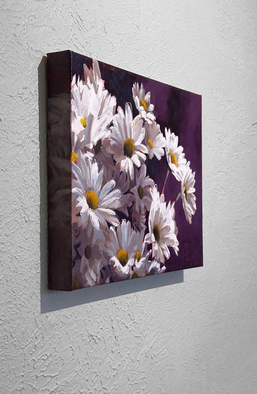 Joyful Daisies by Tracy Wall - Abend Gallery - Tracy Wall