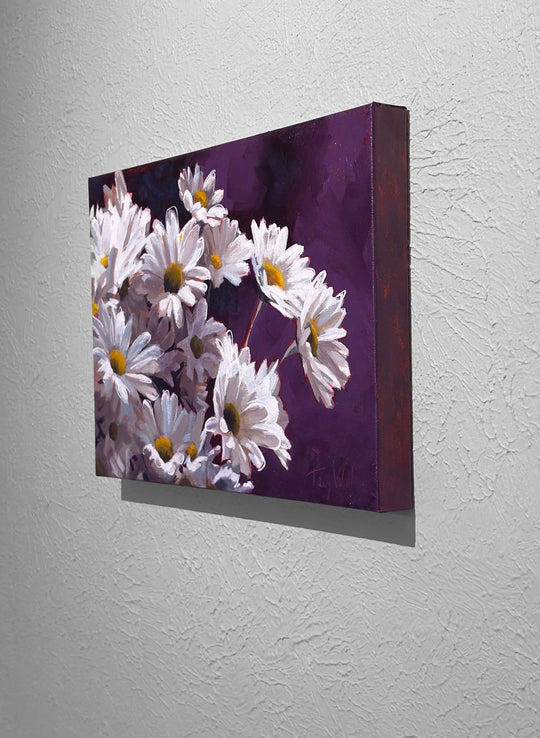 Joyful Daisies by Tracy Wall - Abend Gallery - Tracy Wall