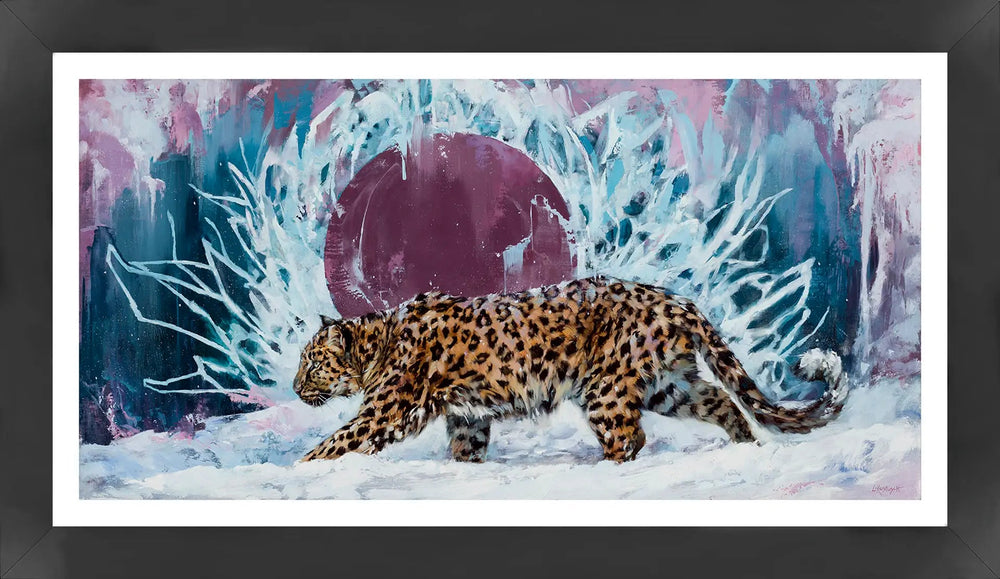 Lindsey Kustusch | The Amur Leopard | Limited Edition Print - Abend Gallery - Lindsey Kustusch