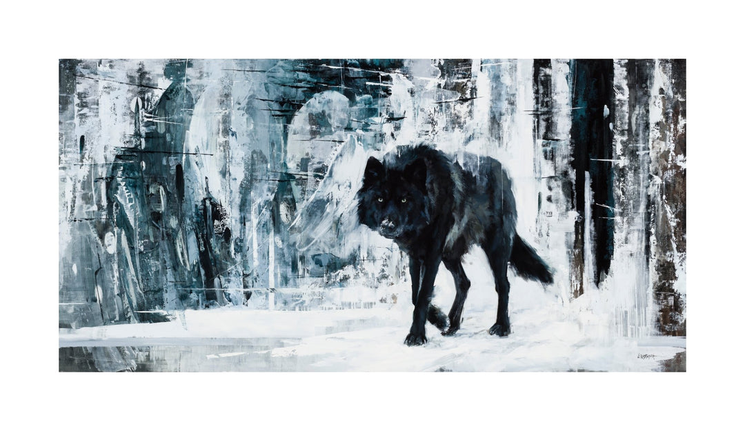 Lindsey Kustusch | Winter in the Timber | Limited Edition Print - Abend Gallery - Lindsey Kustusch