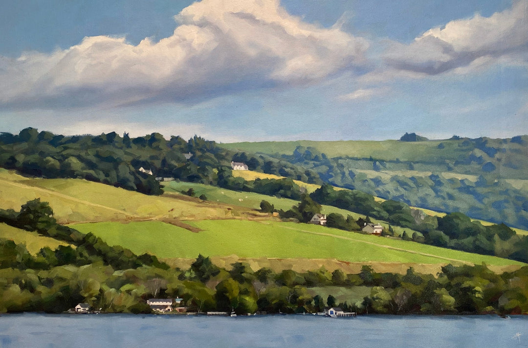 Loch Side by Judd Mercer - Abend Gallery - Judd Mercer