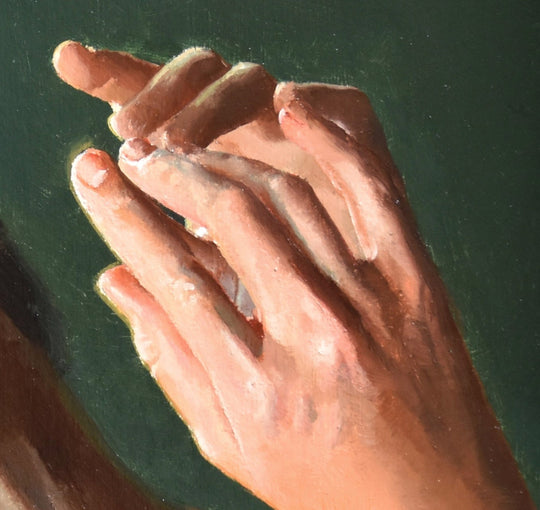 Mirrored Touch by Linda Delahaye - Abend Gallery - Linda Delahaye