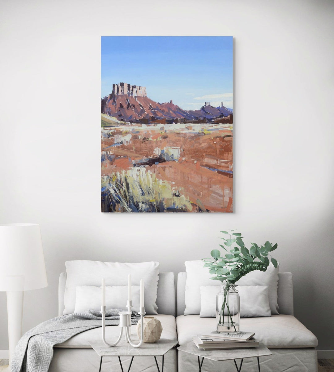 Moab Plateaus by David Shingler - Abend Gallery - David Shingler