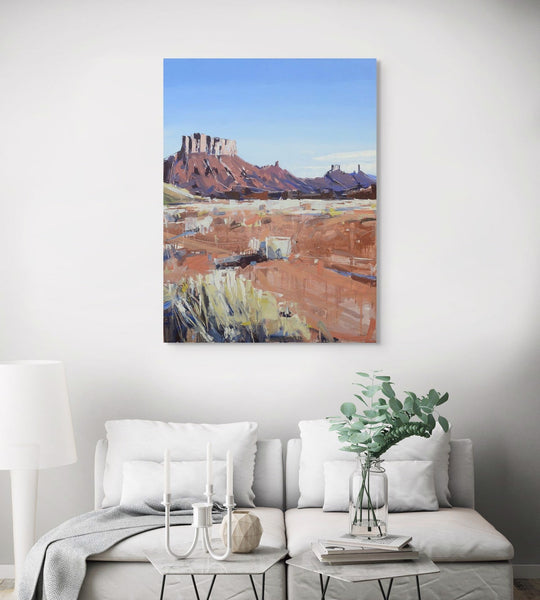 Moab Plateaus by David Shingler - Abend Gallery - David Shingler