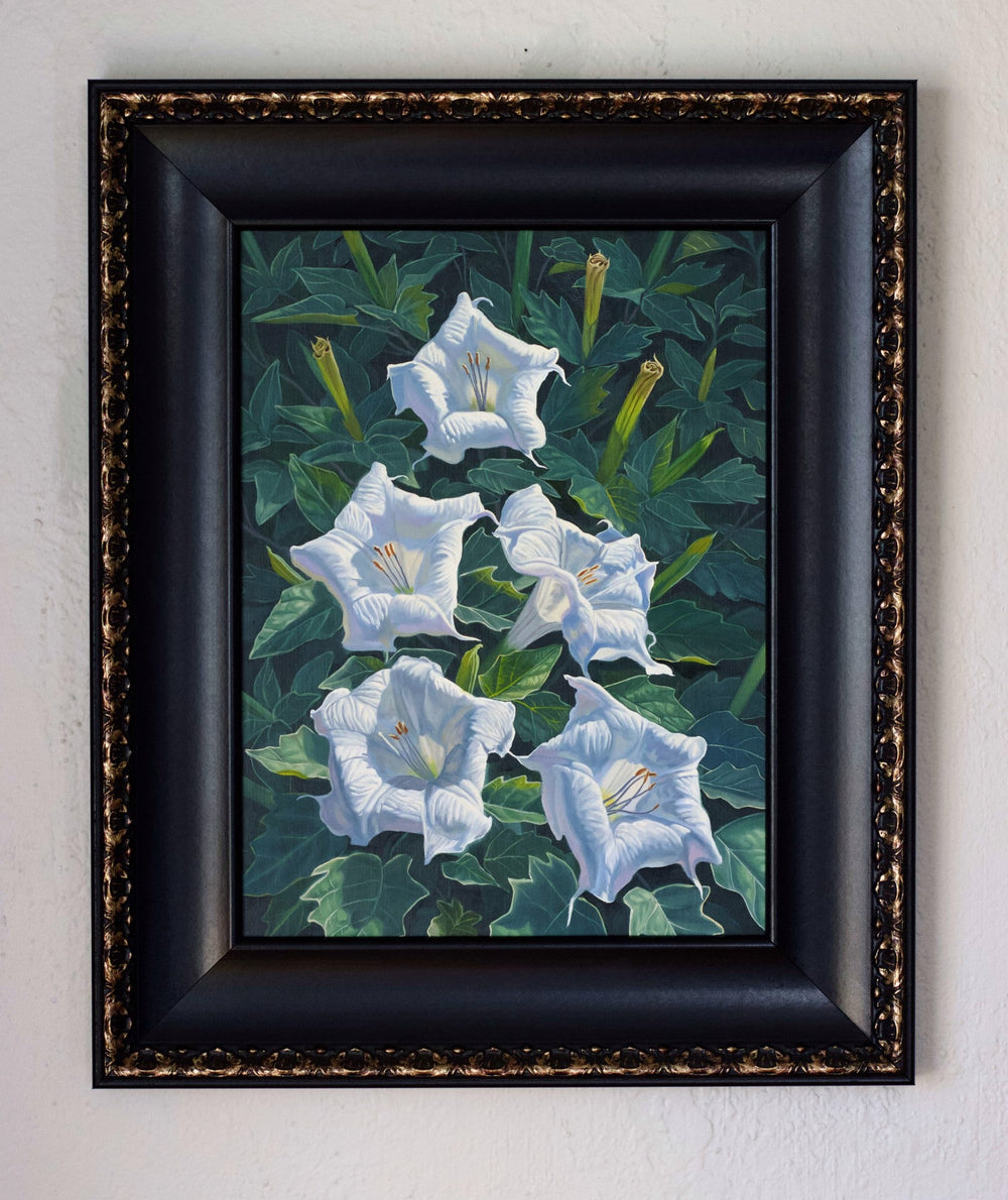 Moon Flowers by Robin Hextrum - Abend Gallery - Robin Hextrum