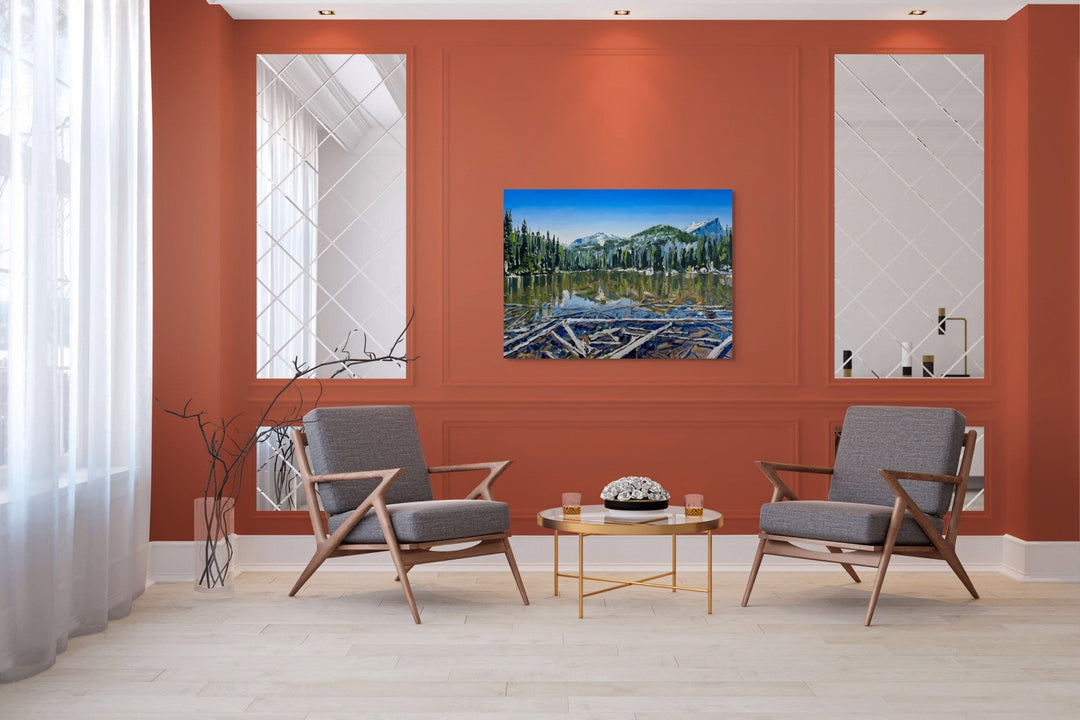 Nymph Lake, Rocky Mountain Park, CO by David Shingler - Abend Gallery - David Shingler