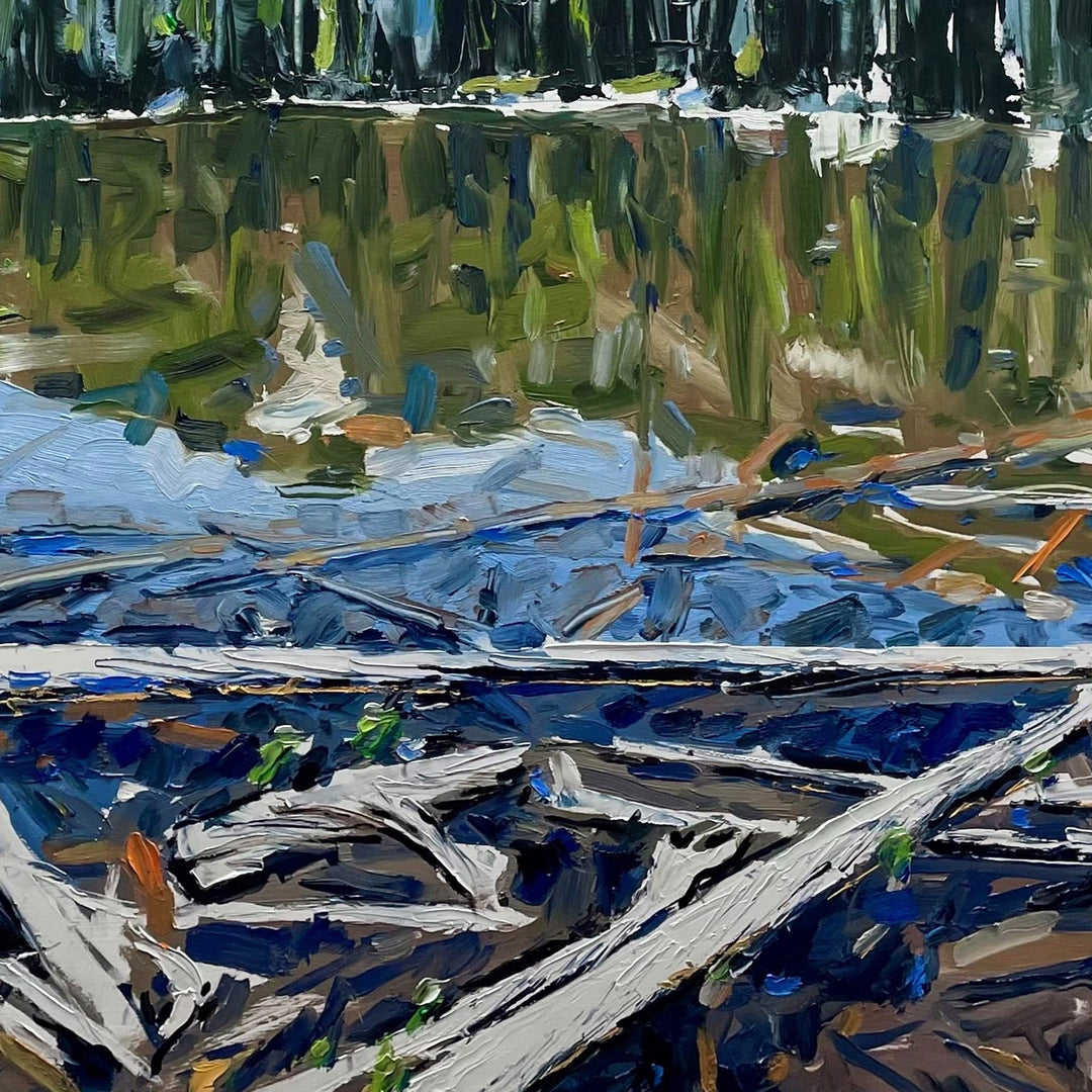Nymph Lake, Rocky Mountain Park, CO by David Shingler - Abend Gallery - David Shingler