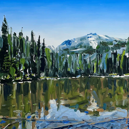 Nymph Lake, Rocky Mountain Park, CO by David Shingler - Abend Gallery - David Shingler