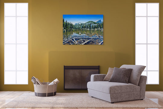 Nymph Lake, Rocky Mountain Park, CO by David Shingler - Abend Gallery - David Shingler