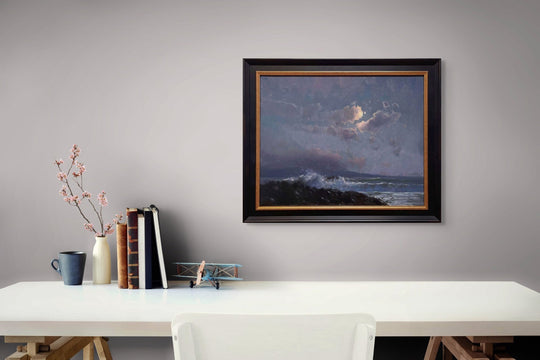 On the Beach at Night Alone... by Devin Michael Roberts - Abend Gallery - Devin Michael Roberts