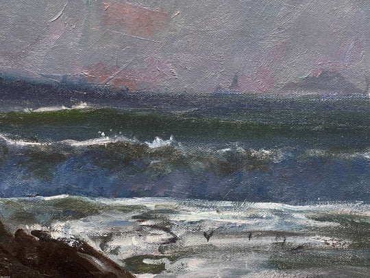 On the Beach at Night Alone... by Devin Michael Roberts - Abend Gallery - Devin Michael Roberts