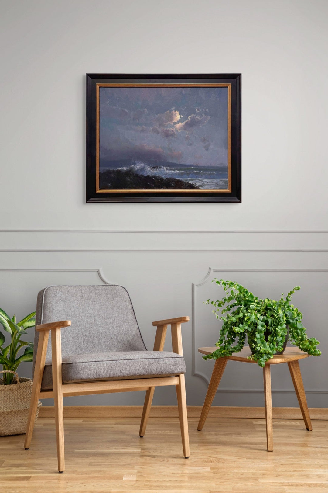 On the Beach at Night Alone... by Devin Michael Roberts - Abend Gallery - Devin Michael Roberts
