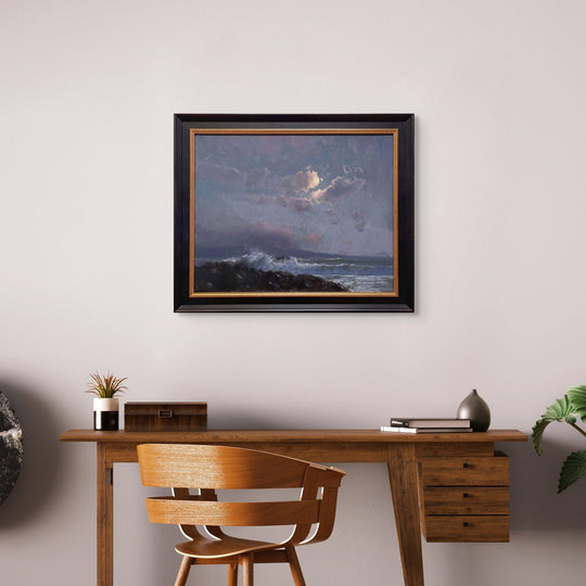 On the Beach at Night Alone... by Devin Michael Roberts - Abend Gallery - Devin Michael Roberts