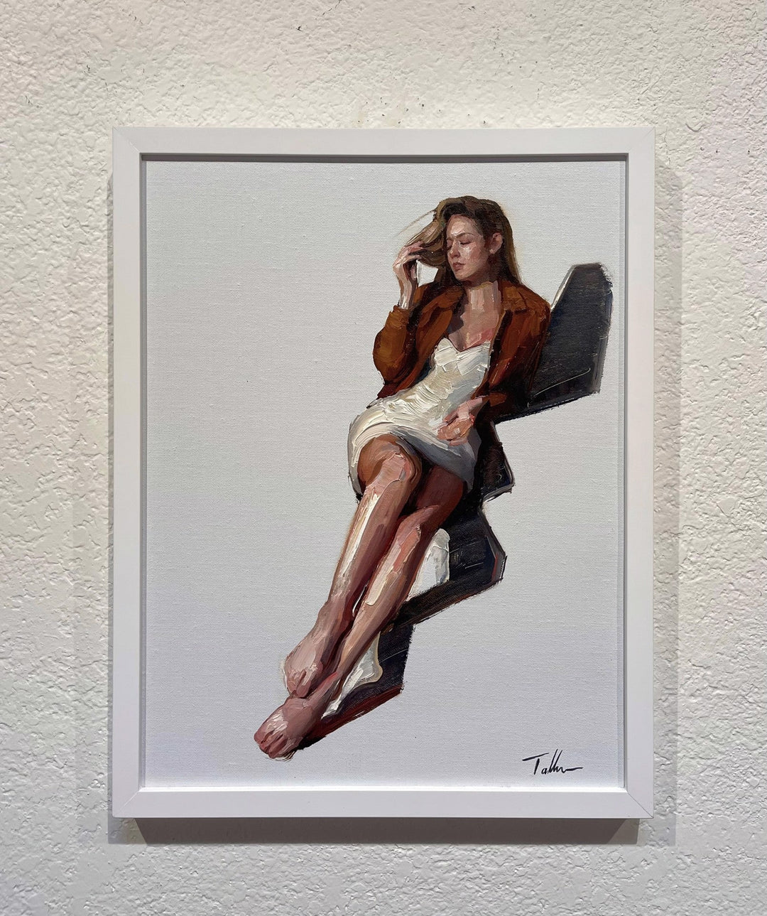 On the Front Steps by Matt Talbert - Abend Gallery - Matt Talbert