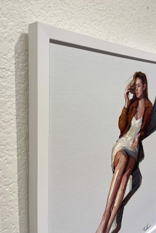 On the Front Steps by Matt Talbert - Abend Gallery - Matt Talbert