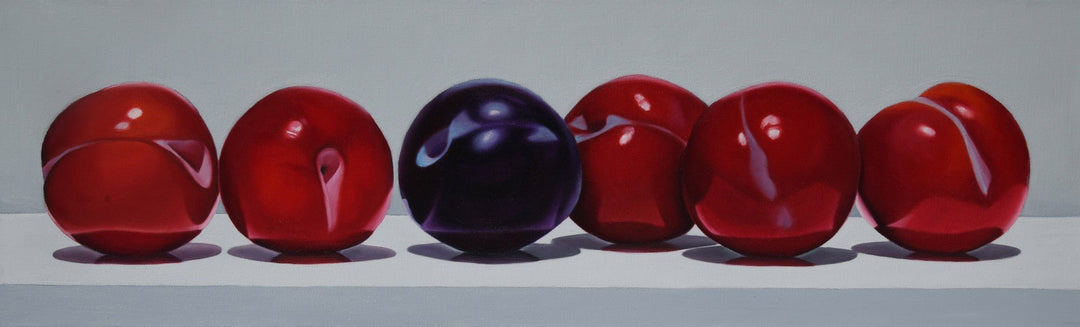 One Blue Plum by Suzy Smith - Abend Gallery - Suzy Smith