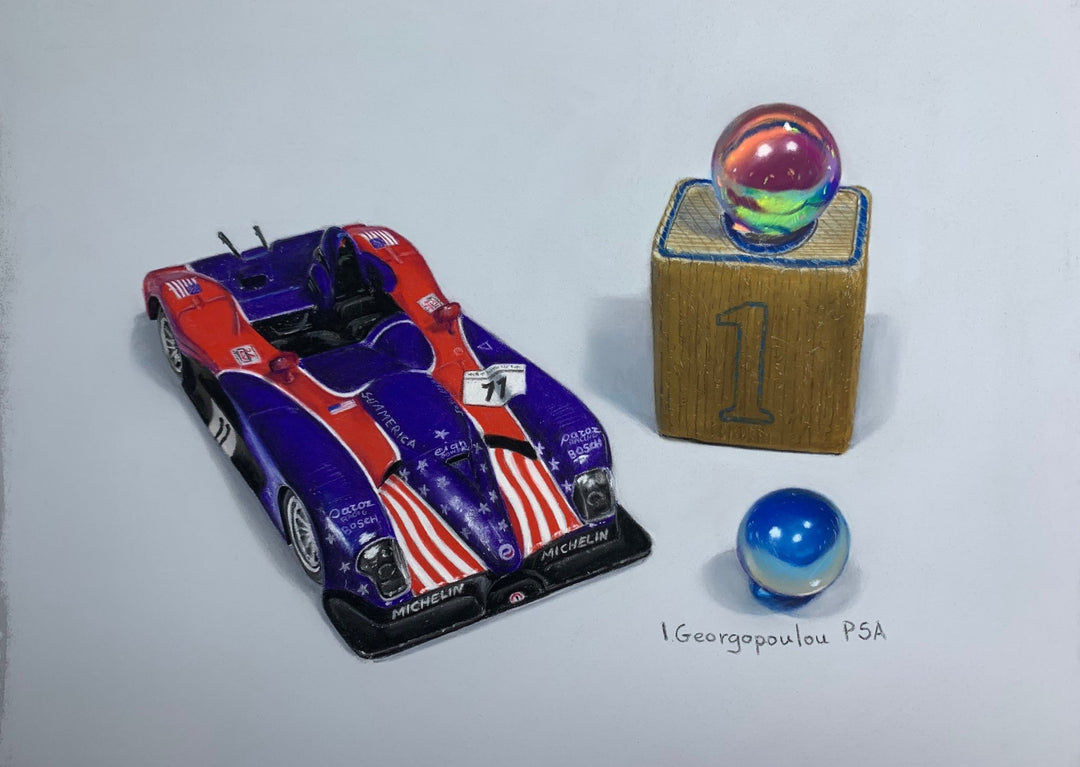 One Car by Irene Georgopoulou - Abend Gallery - Irene Georgopoulou