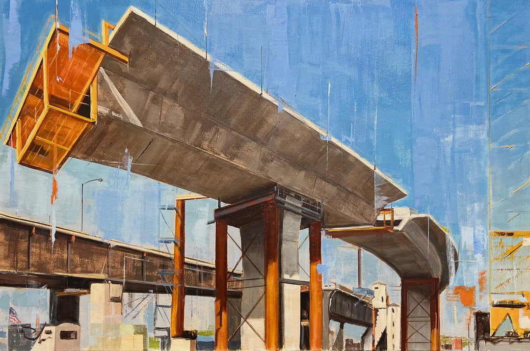 Overpass by Richard Rodriguez - Abend Gallery - Richard Rodriguez