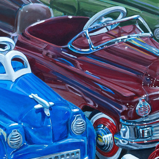 Pedal to the Metal by Shan Fannin - Abend Gallery - Shan Fannin
