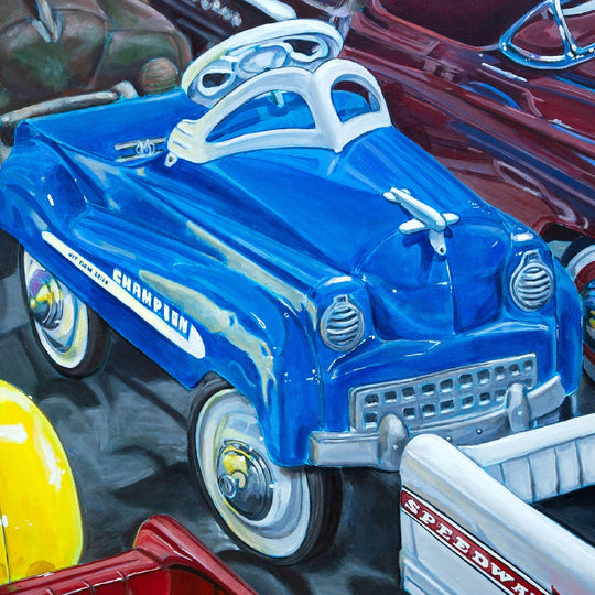 Pedal to the Metal by Shan Fannin - Abend Gallery - Shan Fannin
