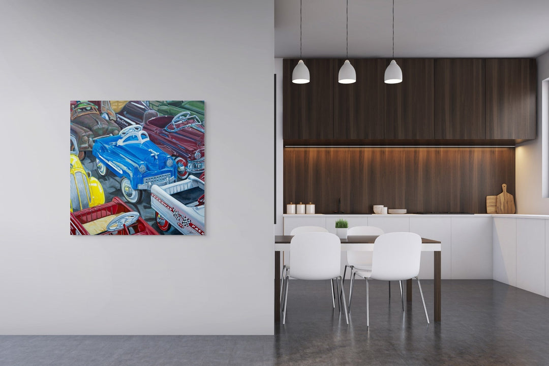 Pedal to the Metal by Shan Fannin - Abend Gallery - Shan Fannin