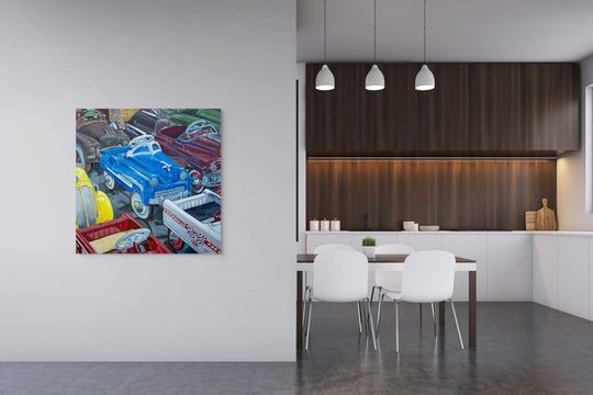 Pedal to the Metal by Shan Fannin - Abend Gallery - Shan Fannin