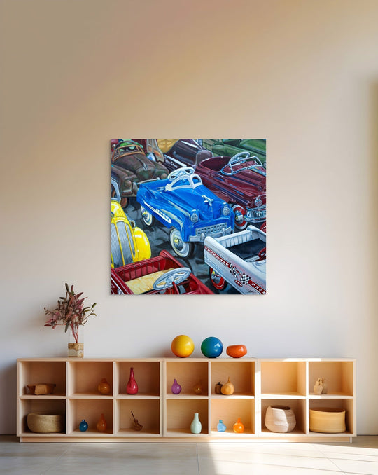 Pedal to the Metal by Shan Fannin - Abend Gallery - Shan Fannin