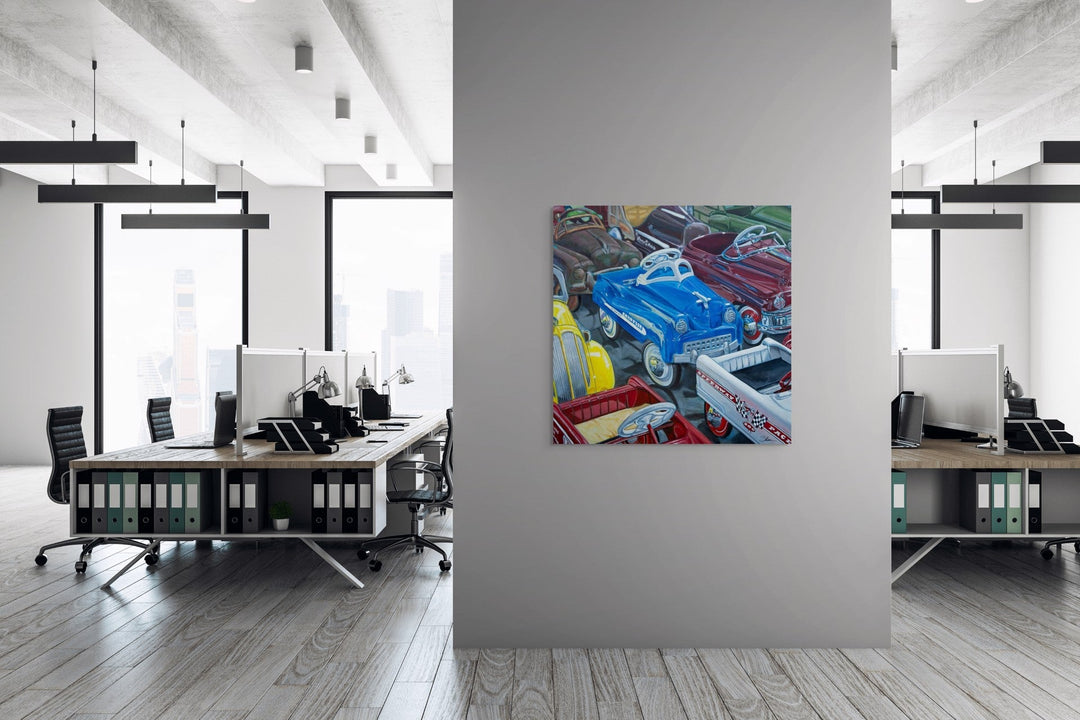 Pedal to the Metal by Shan Fannin - Abend Gallery - Shan Fannin