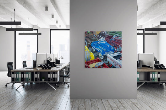 Pedal to the Metal by Shan Fannin - Abend Gallery - Shan Fannin