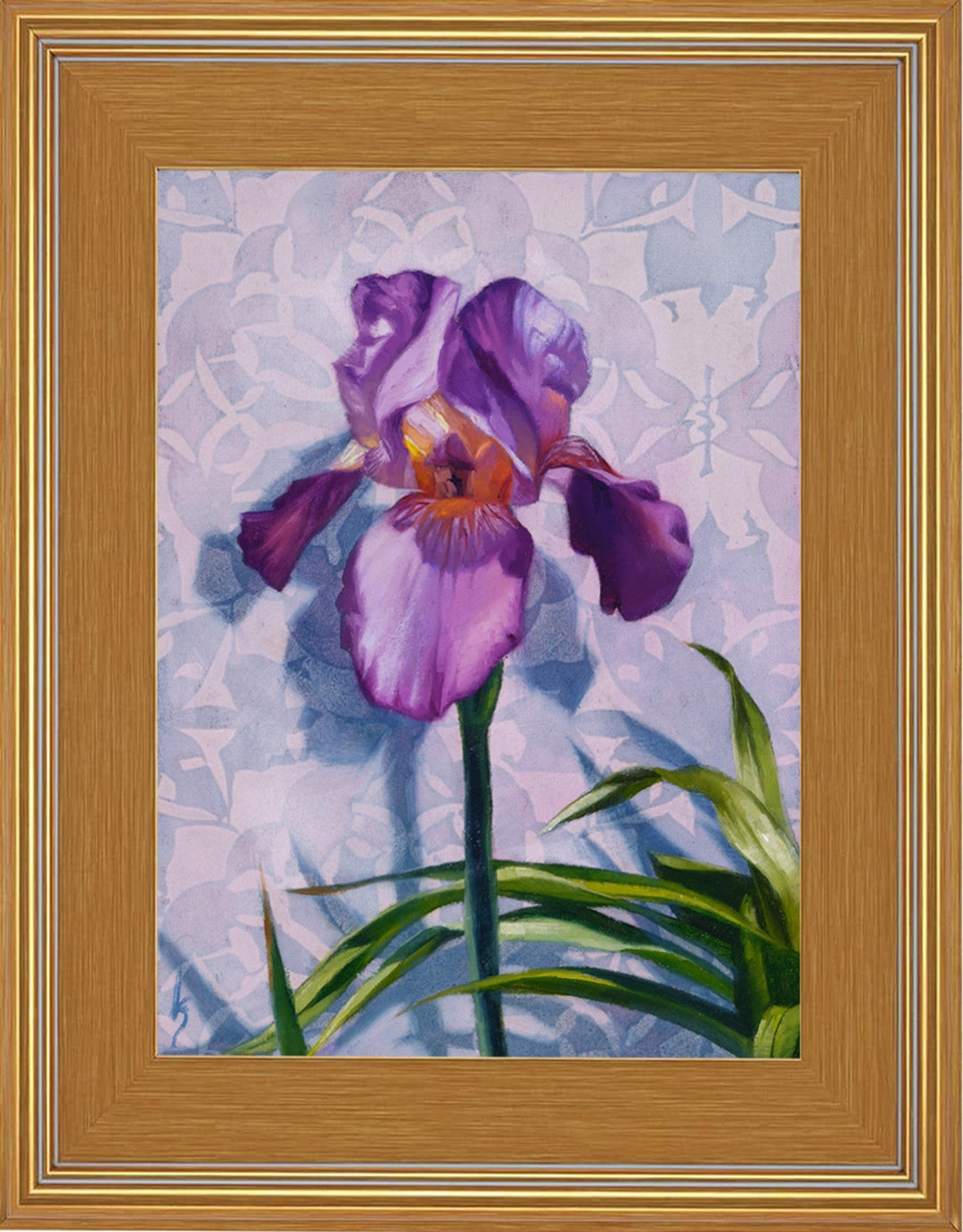 Persistence in Purple by Kirsten Savage - Abend Gallery - Kirsten Savage