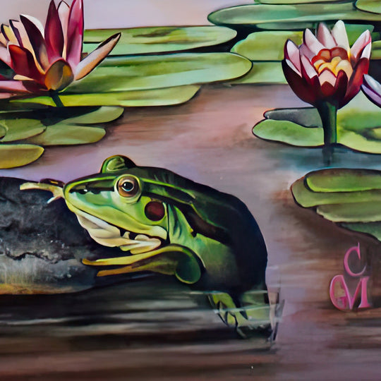 Pink Dreams by Claudia Griesbach-Martucci - Abend Gallery - Claudia Griesbach-Martucci