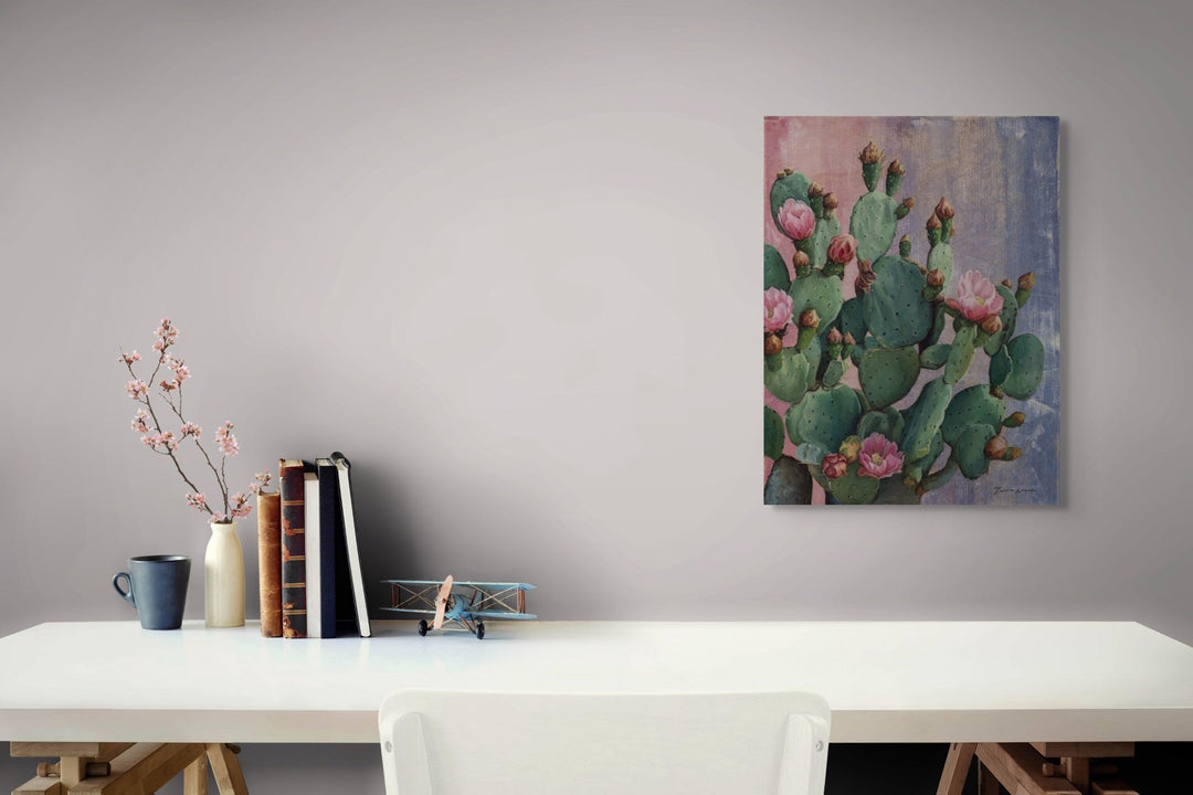 Prickly Pear in Flower by Terra Novak - Abend Gallery - Terra Novak