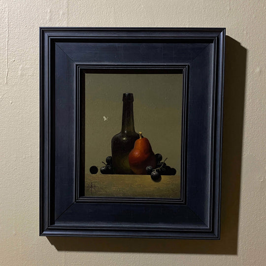 Red Anjou &amp; Green Glass by Blair Atherholt - Abend Gallery - Blair Atherholt