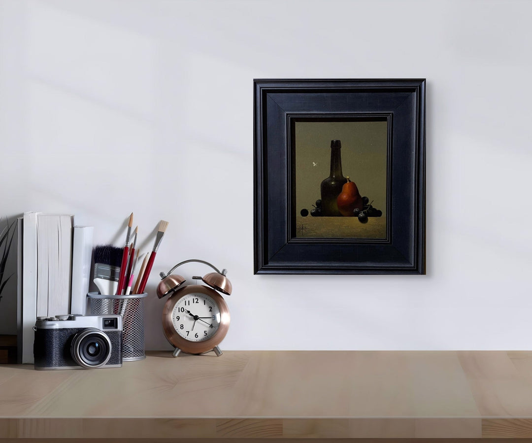 Red Anjou &amp; Green Glass by Blair Atherholt - Abend Gallery - Blair Atherholt