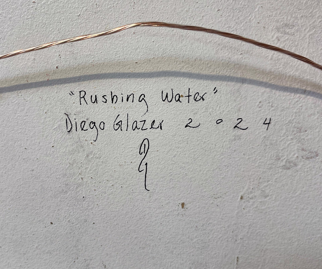 Rushing Water by Diego Glazer - Abend Gallery - Diego Glazer