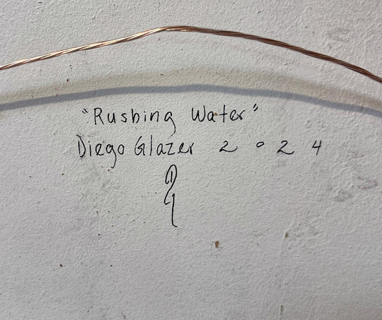 Rushing Water by Diego Glazer - Abend Gallery - Diego Glazer