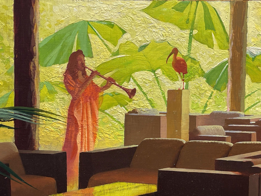 Scarlet Ibis by Diego Glazer - Abend Gallery - Diego Glazer