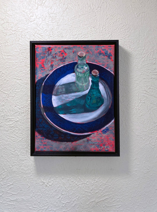 Secret Meeting by Tracy Wall - Abend Gallery - Tracy Wall